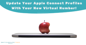 update your virtual business telephone number on your Apple Business Connect