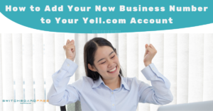 Add your virtual number to your Yell.com account