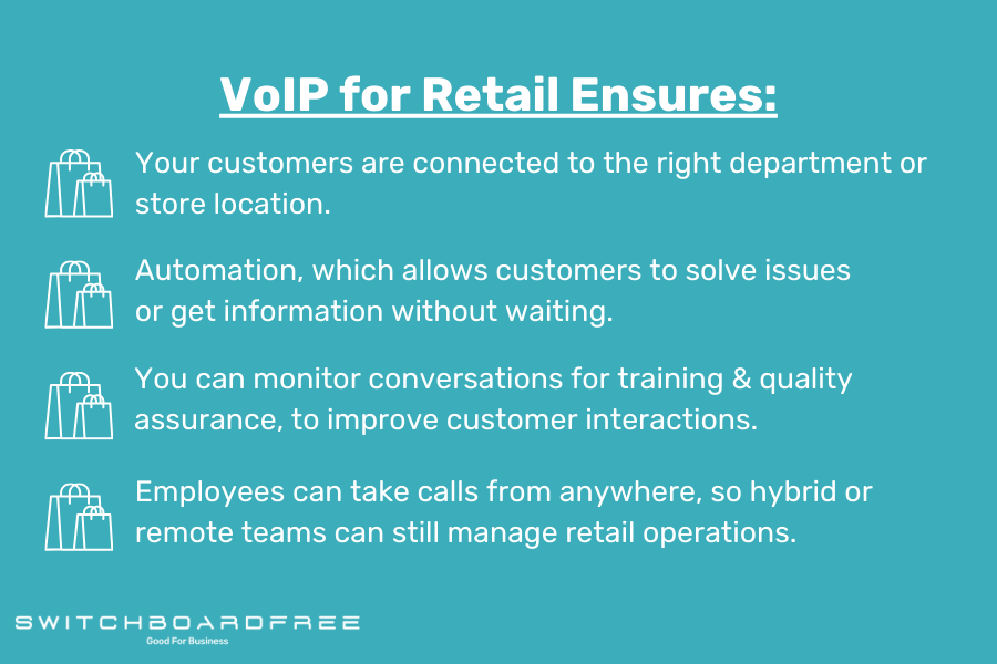 VoIP can elevate your retail business.