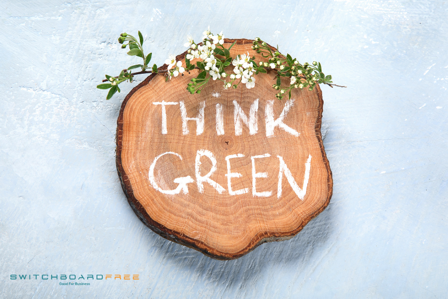 AI helps you to think about and achieve the green goals in your business.